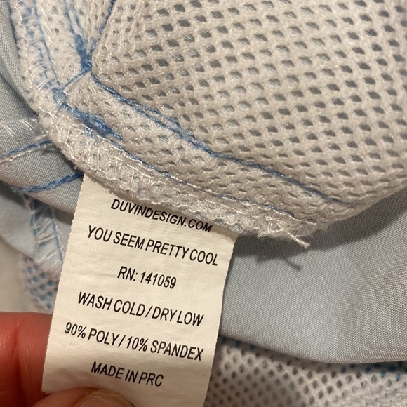 Duvin Blue Flamingo Board Shorts – Size Large – Retro Surf Style - Picture 7 of 7